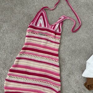 SHEIN Mesh Cover Up Mini Dress